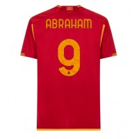 Camiseta AS Roma Tammy Abraham #9 Primera Equipación 2023-24 manga corta